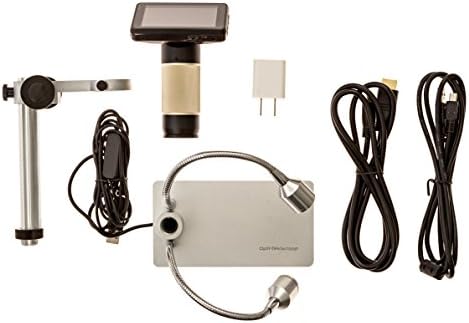 Opti-Tekscope OT-M HDMI Microscope Macroscope מצלמת מצלמה מגדלת | הדמיית HD דיגיטלית אמיתית ברזולוציה של